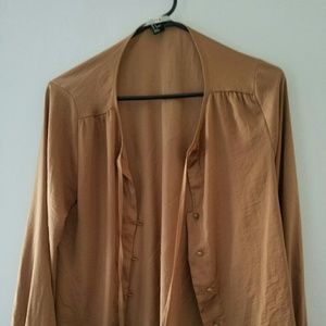 Gold blouse